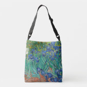 Irises, 1889 crossbody tas (Achterkant)