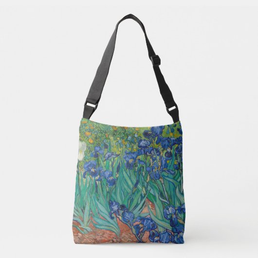 Irises, 1889 crossbody tas (Voorkant)