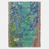 Irises, 1889 deken (Voorkant Verticaal)