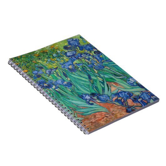 Irises, 1889 notitieboek (Rechterzijde)