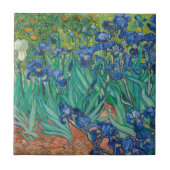 Irises, 1889 tegeltje (Voorkant)