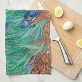 Irises, 1889 theedoek (Quarter Fold)
