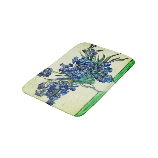  Irises (1890) van Vincent Van Gogh   Badmat (Gekanteld)