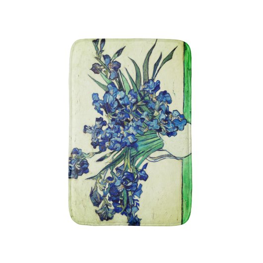  Irises (1890) van Vincent Van Gogh   Badmat (Voorkant Verticaal)