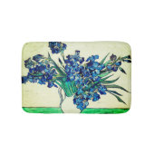  Irises (1890) van Vincent Van Gogh   Badmat (Voorkant)