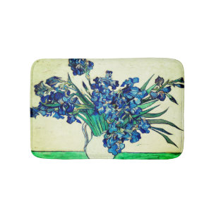 Irises (1890) van Vincent Van Gogh Badmat