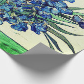 Irises (1890) van Vincent Van Gogh Cadeaupapier (Hoek)