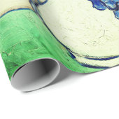 Irises (1890) van Vincent Van Gogh Cadeaupapier (Rol Hoek)