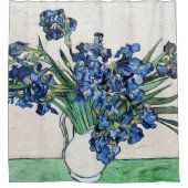 Irises (1890) van Vincent Van Gogh Douchegordijn (Voorkant)