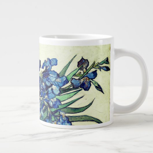 Irises (1890) van Vincent Van Gogh Grote Koffiekop (Rechts)