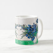 Irises (1890) van Vincent Van Gogh Koffiemok (Voorkant rechts)