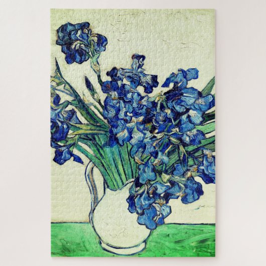 Irises (1890) van Vincent Van Gogh Legpuzzel (Verticaal)