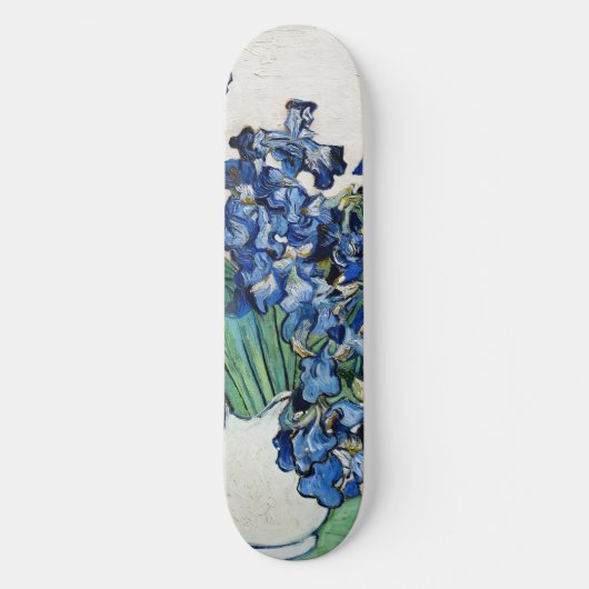 Irises (1890) van Vincent Van Gogh Persoonlijk Skateboard (Voorkant)