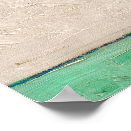 Irises, 1890, van Vincent van Gogh Poster (Hoek)