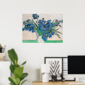 Irises, 1890, van Vincent van Gogh Poster (Thuiskantoor)