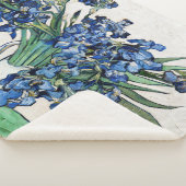 Irises (1890) van Vincent Van Gogh Sherpa Deken (3/4)