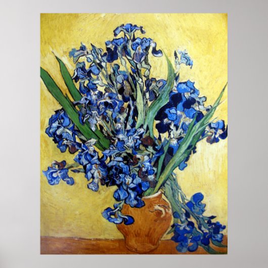 Irises 1890 Vincent van Gogh Poster (Voorkant)