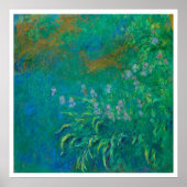 "IRISES 1914-1917" CLAUDE MONET POSTER (Voorkant)