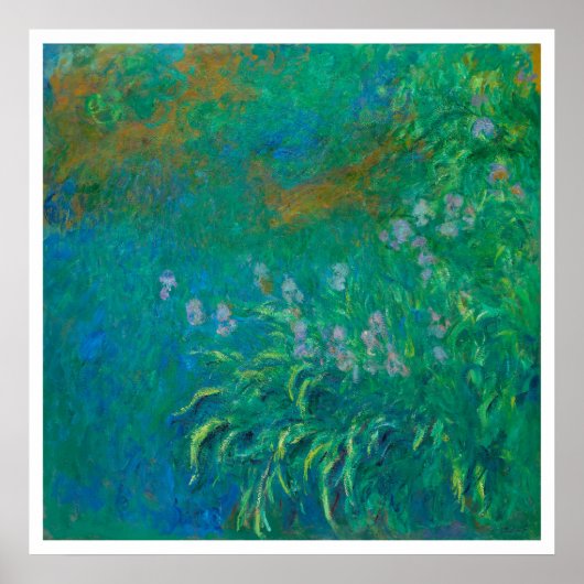 "IRISES 1914-1917" CLAUDE MONET POSTER (Voorkant)