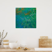 "IRISES 1914-1917" CLAUDE MONET POSTER (Keuken)