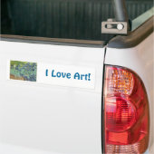 Irises 2 van Vincent Van Gogh Bumpersticker (Op Truck)
