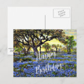 Irises, beroemd schilderij van Claude Monet Briefkaart (Voorkant / Achterkant)