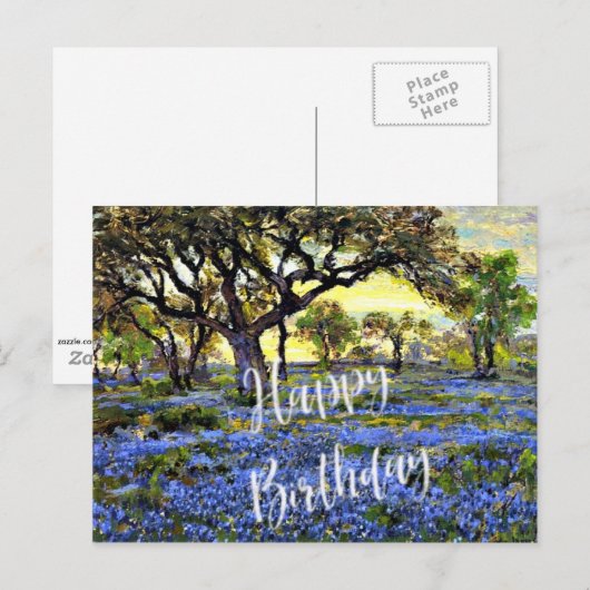 Irises, beroemd schilderij van Claude Monet Briefkaart (Voorkant / Achterkant)