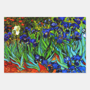 Irises, beroemd schilderij van Vincent van Gogh Inpakpapier Vel