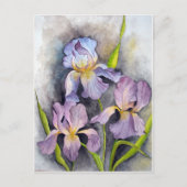 Irises Briefkaart (Voorkant)