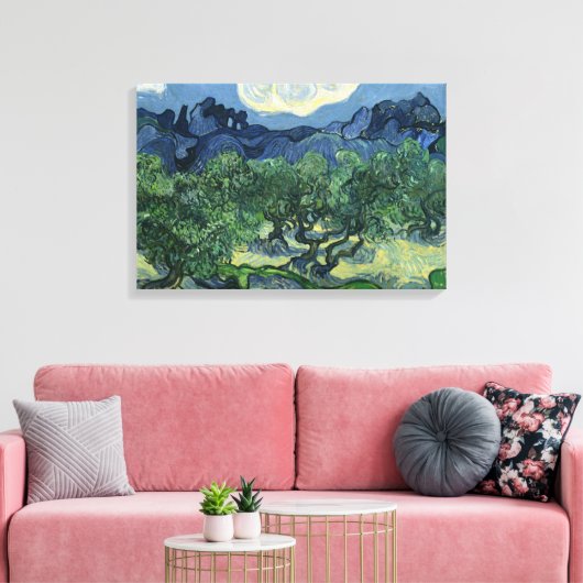 Irises by Van Gogh Wrapped Canvas (Insitu (Woonkamer))