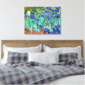 Irises by Vincent Van Gogh Canvas Afdruk (Insitu (Slaapkamer))