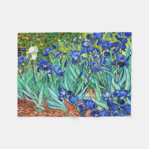 Irises by Vincent Van Gogh Fleece Deken