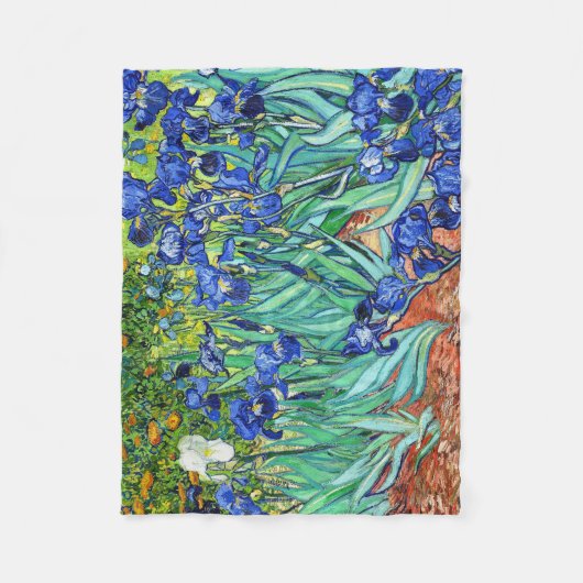 Irises by Vincent Van Gogh Fleece Deken (Voorkant)