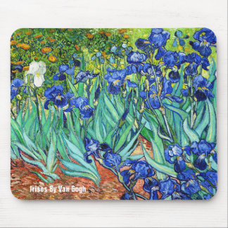 Irises by Vincent Van Gogh Muismat
