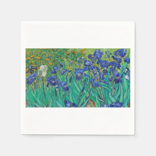 Irises by Vincent van Gogh Servet (Voorkant)