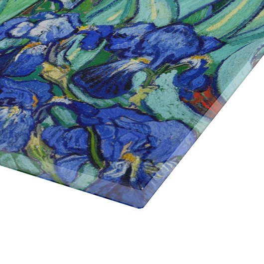 Irises by Vincent Van Gogh Snijplank (Hoek)