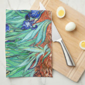 Irises by Vincent Van Gogh Theedoek (Quarter Fold)