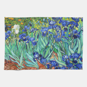 Irises by Vincent Van Gogh Theedoek