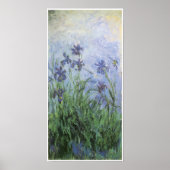 Irises, Claude Monet Poster (Voorkant)