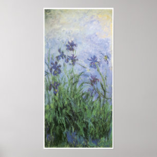 Irises, Claude Monet Poster