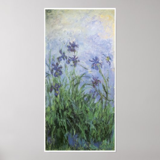 Irises, Claude Monet Poster (Voorkant)