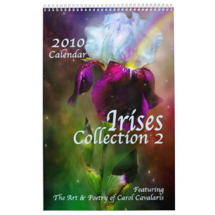 Irises - Collectie 2 - Kalender voor 2010