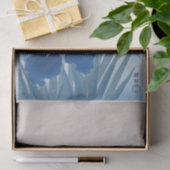 Irises (Dark Blue) van Ohara Koson Tissuepapier (Geschenk)