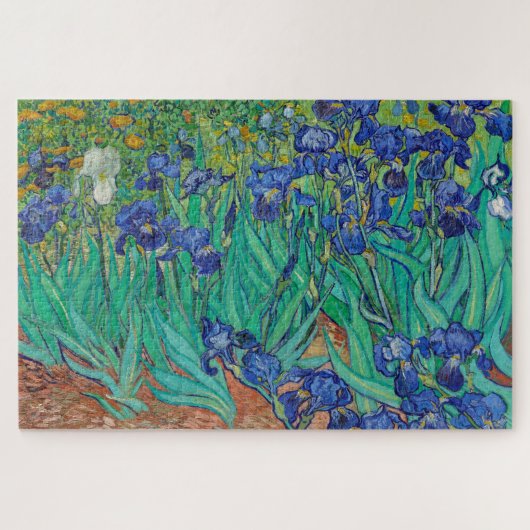 Irises door Van Gogh Art Painting Legpuzzel (Horizontaal)