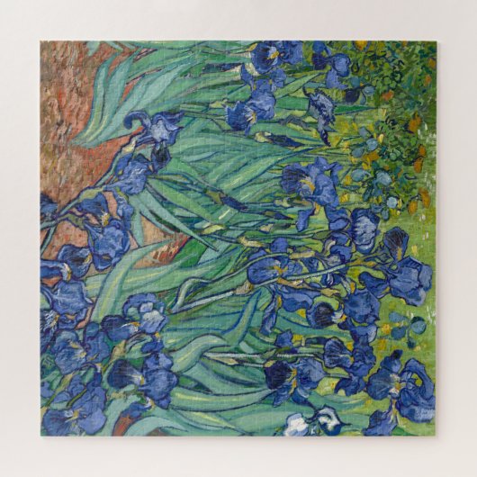 Irises door Van Gogh Art Painting Legpuzzel (Horizontaal)