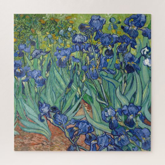 Irises door Van Gogh Art Painting Legpuzzel (Verticaal)