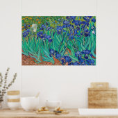 Irises door Van Gogh Art Painting Poster (Keuken)