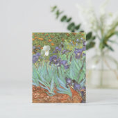Irises door Vincent van Gogh,  Flowers Art Briefkaart (Staand voorkant)