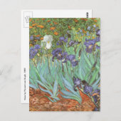 Irises door Vincent van Gogh,  Flowers Art Briefkaart (Voorkant / Achterkant)