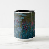 Irises en waterlilies mok (Midden)